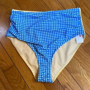 Pink Chicken- BRAND NEW- High Waisted Bathing Suit Bottom- Size Medium